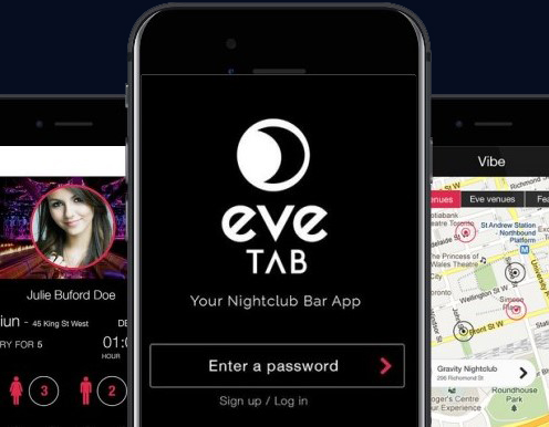Mobile app and website for generation of nightclubs